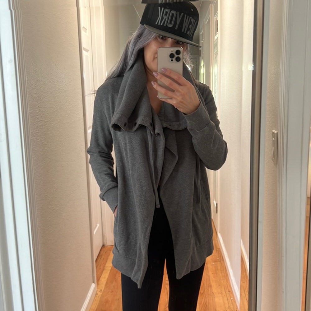 All Saints sweatshirt/cardigan